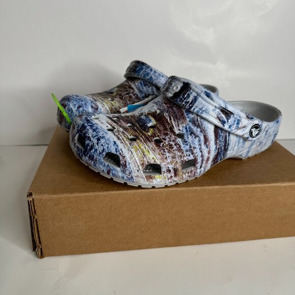 Crocs Realtree Aspect CLS Atmosphere Camo Clogs Size Women’s 10 - Men’s 8 NEW - Picture 1 of 7